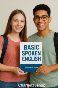 Basic Spoken English With Hindi Translation – Cover Page