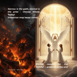 Eternal Consequence - 1 Choice - Christian Art