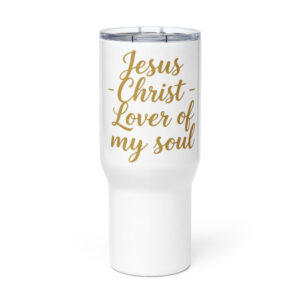 Christian Travel Mug with Handle