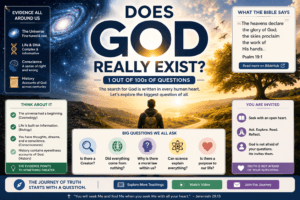 Does God really exist?
