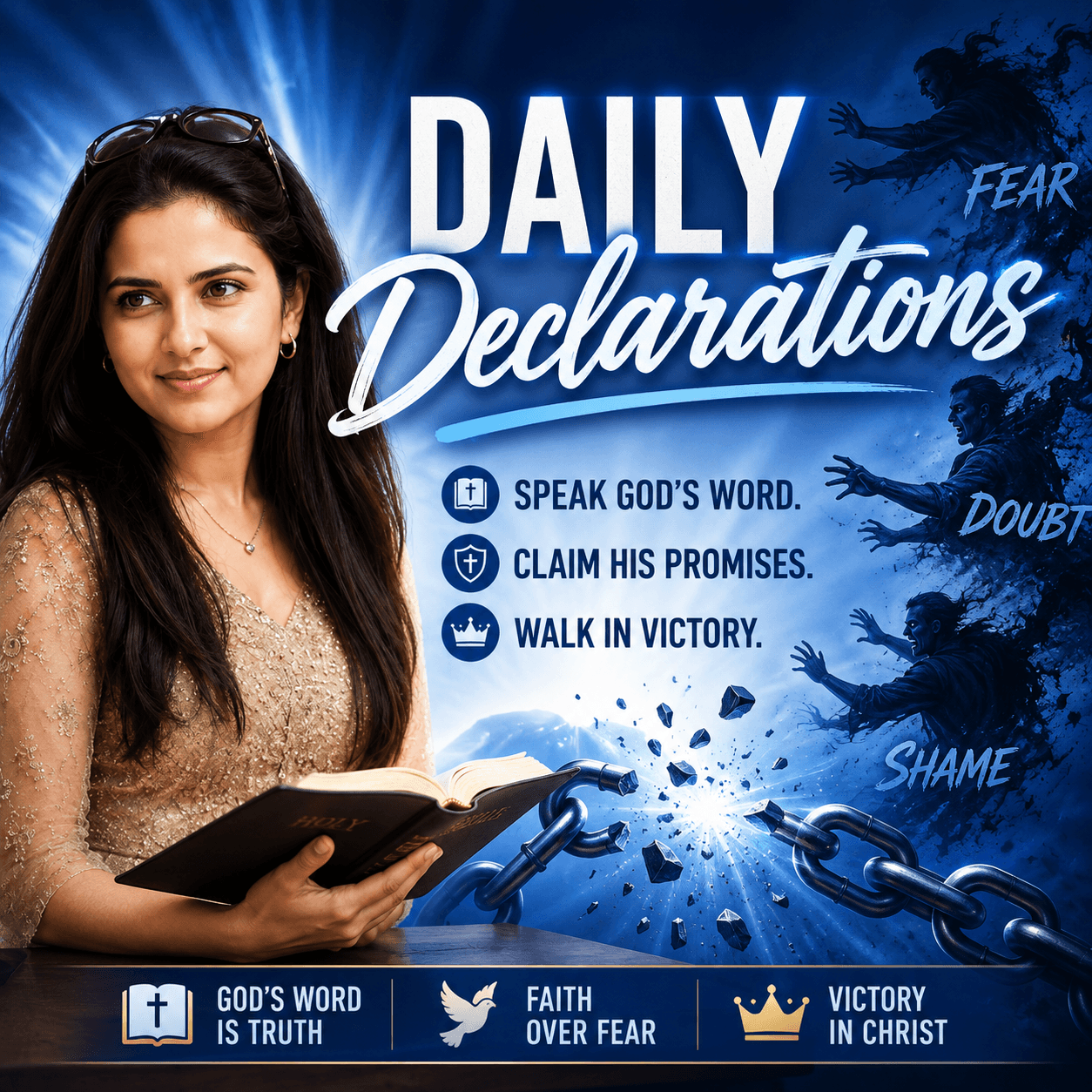 Daily Declarations: Walk in Victory